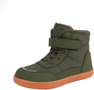 Toddler Snow Plush Boots Boys Girls Winter Water Proof Shoes Cold Weather Outdoor Western Shoes Round Toe Boots