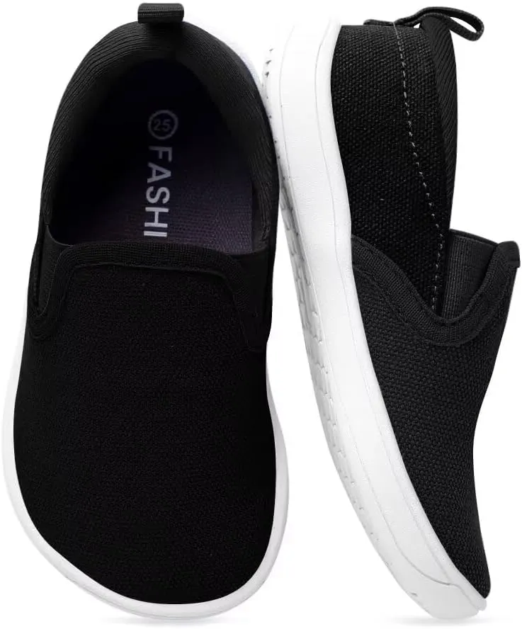 Toddler/Little Kid Wide Barefoot The First Walking Shoes Girls Boys Lightweight Breathable Splay Naturally Minimalist Athletic Sneakers