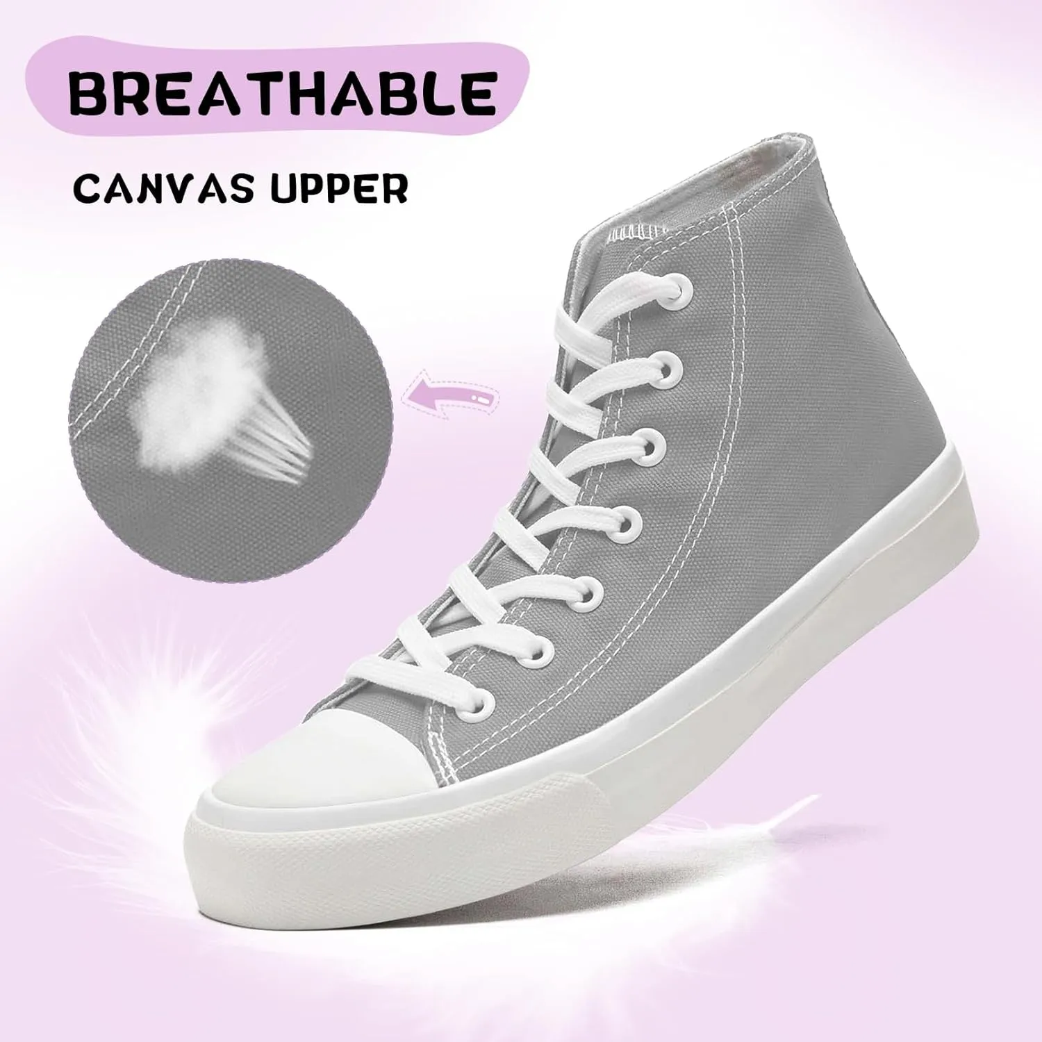 Toddler/Little Sneakers for Girls Boys Kids Fashion High Tops Canvas Shoes Classic Casual Tennis Shoes Colorful Shoes