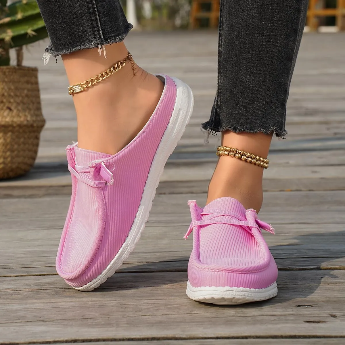 Unisex-Adult Sunflower Floral Canvas Loafers Comfortable Boat Shoes Easy Slip On Lightweight Deck Shoes Elastic Laces Outdoor Flat Walking Shoes Breathable Drving Shoes Sneakers for Women Men
