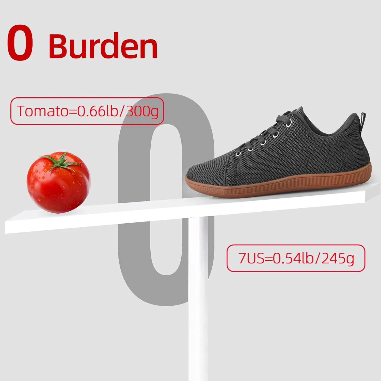 Unisex Wide Toe Barefoot Shoes for Mens Womens Minimalist Shoes Walking for Men Women Zero Drop Sole Trail Running Tennis Gym Workout