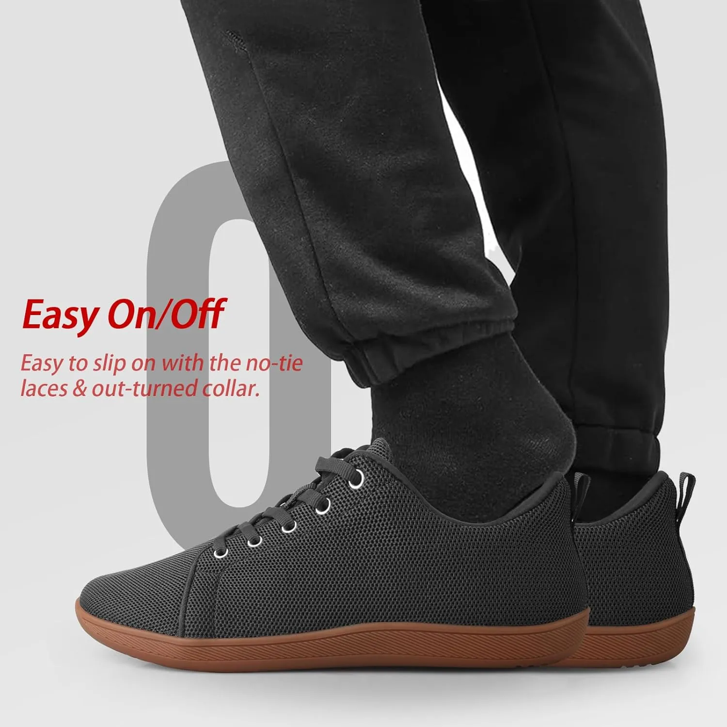 Unisex Wide Toe Barefoot Shoes for Mens Womens Minimalist Shoes Walking for Men Women Zero Drop Sole Trail Running Tennis Gym Workout
