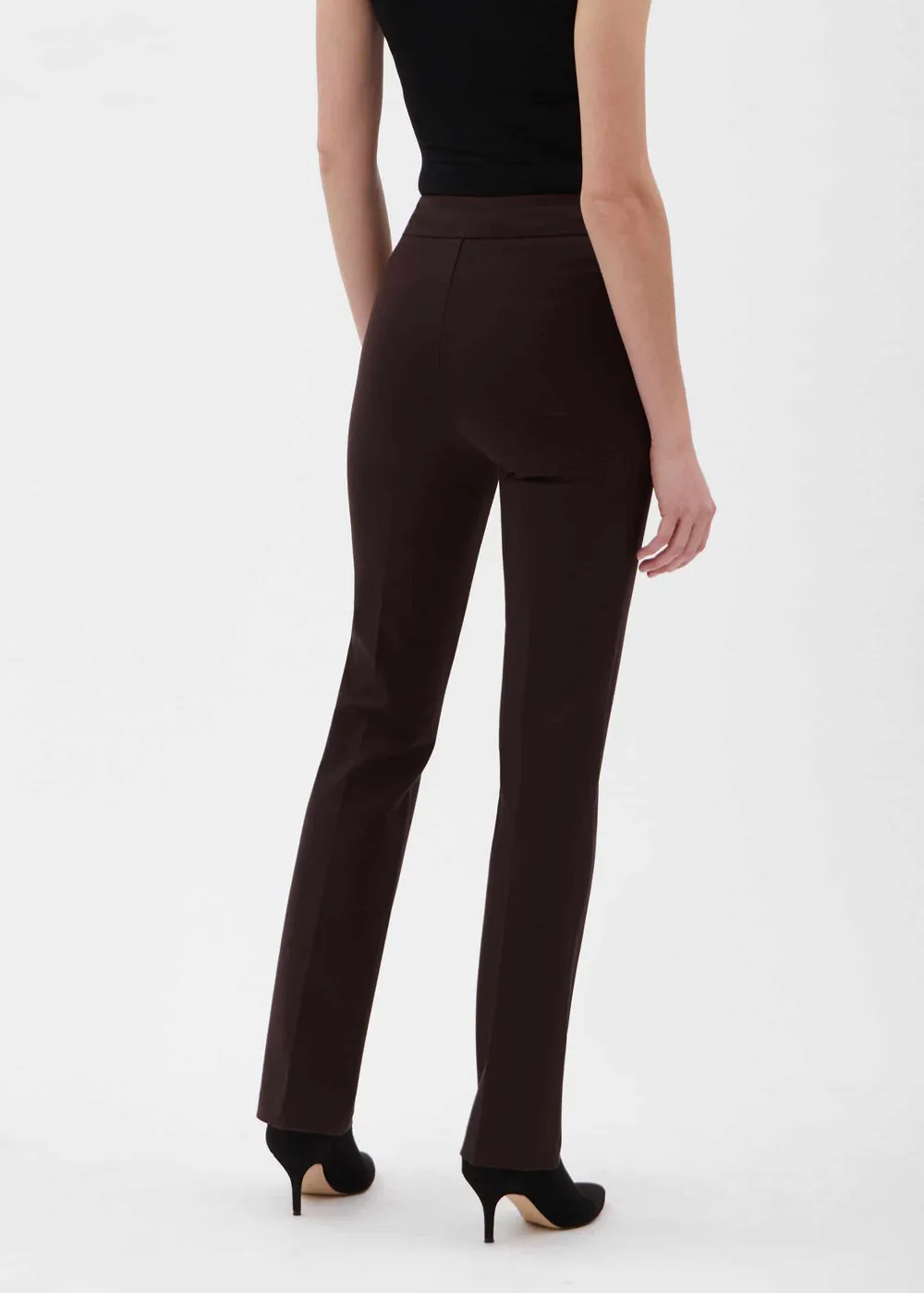 UP! PANTS - Ponti Straight Full Length Pant - 67376