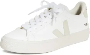Veja Women's Campo Sneakers, White/Natural, 6 Medium US