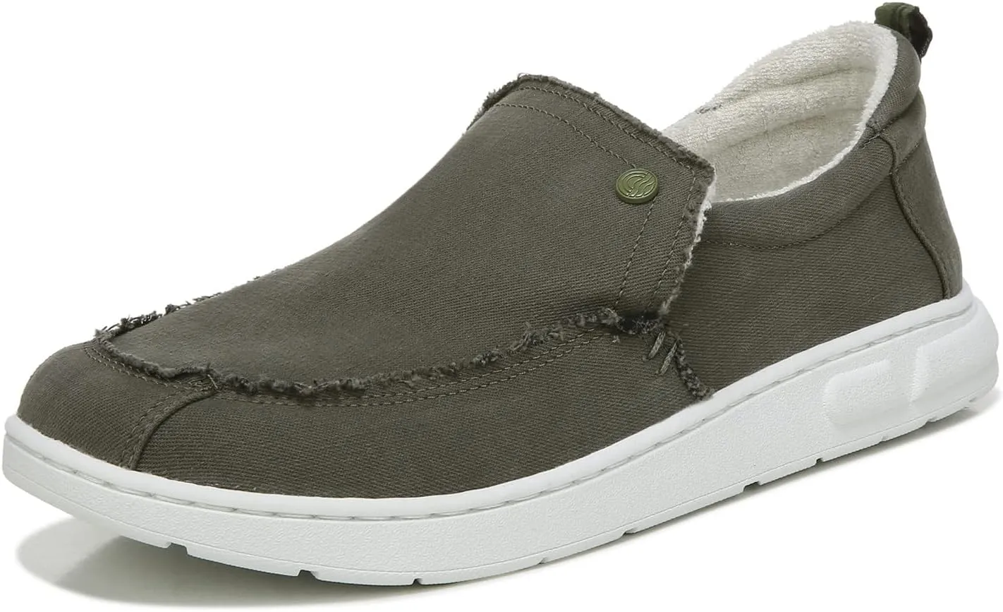 Vionic Beach Seaview Casual Men’s Slip On Sneakers-Sustainable Shoes That Include Three-Zone Comfort with Orthotic Insole Arch Support, Machine Wash Safe- Sizes 7-13
