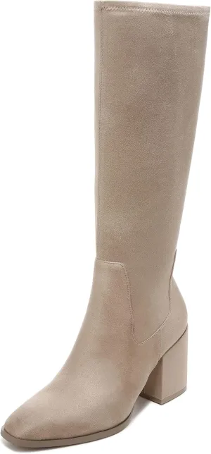 Vionic Vienna Inessa Women's Tall Boot Supportive Walking Shoes for Heel Pain, Plantar Fasciitis with Orthotic Insole Arch Support Medium Fit
