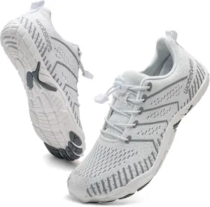 WateLves Barefoot Shoes Women Men Anti Slip Water Shoes Wide Toe Breathable Walking Shoes Minimalist Zero Drop Sneakers for Beach Travel Hiking