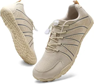 WateLves Barefoot Shoes Women Men Breathable Water Wide Toe Beach Walking Shoes Slip On Minimalist Travel Hiking Sneakers