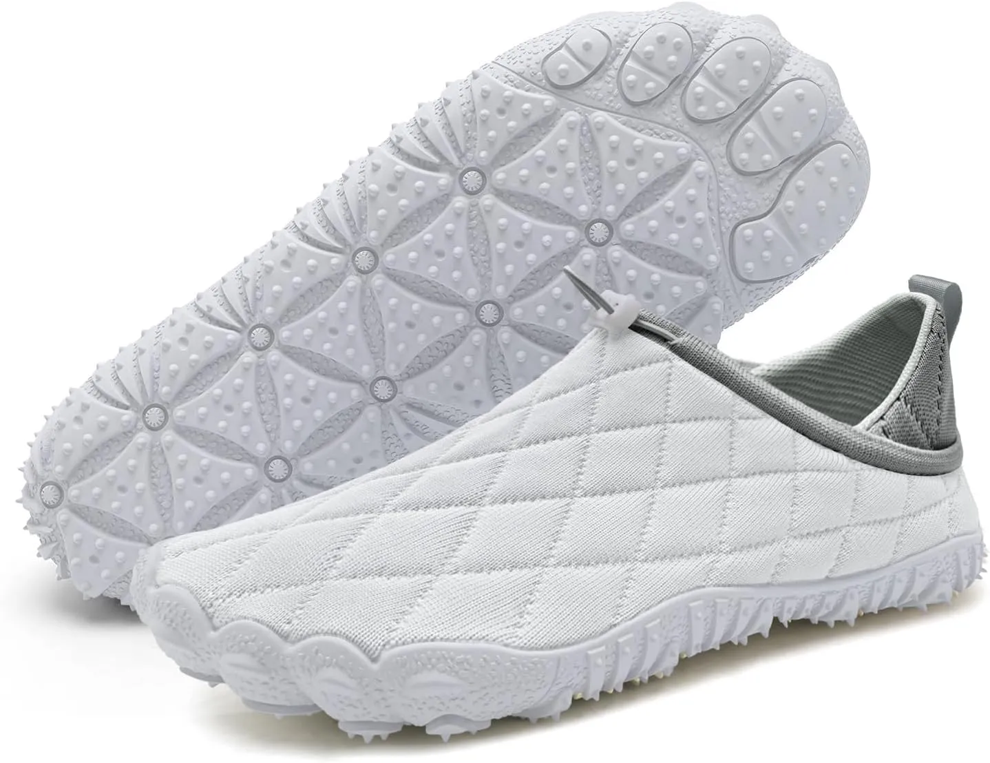 WateLves Barefoot Water Shoes Women Men Breathable Wide Toe Slip On Beach Walking Shoes Comfortable Travel Minimalist Zero Drop Sneakers