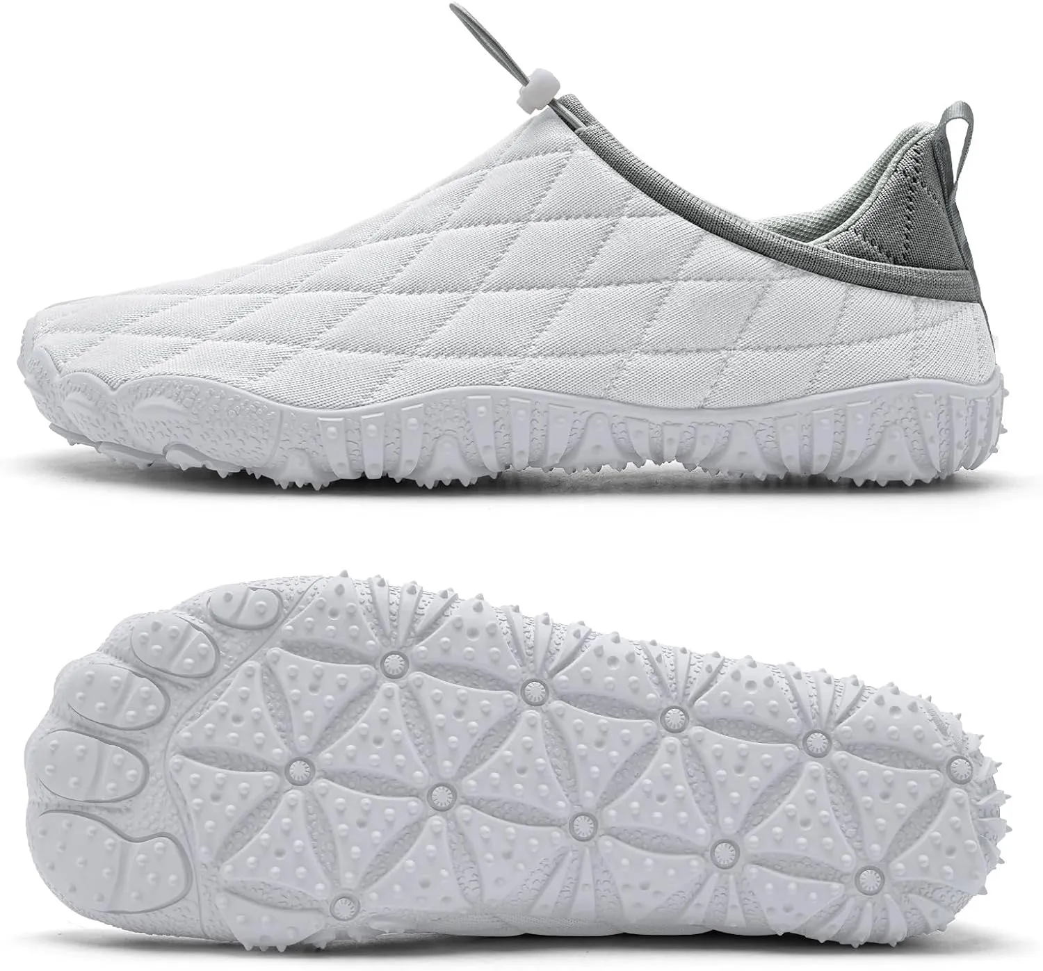 WateLves Barefoot Water Shoes Women Men Breathable Wide Toe Slip On Beach Walking Shoes Comfortable Travel Minimalist Zero Drop Sneakers