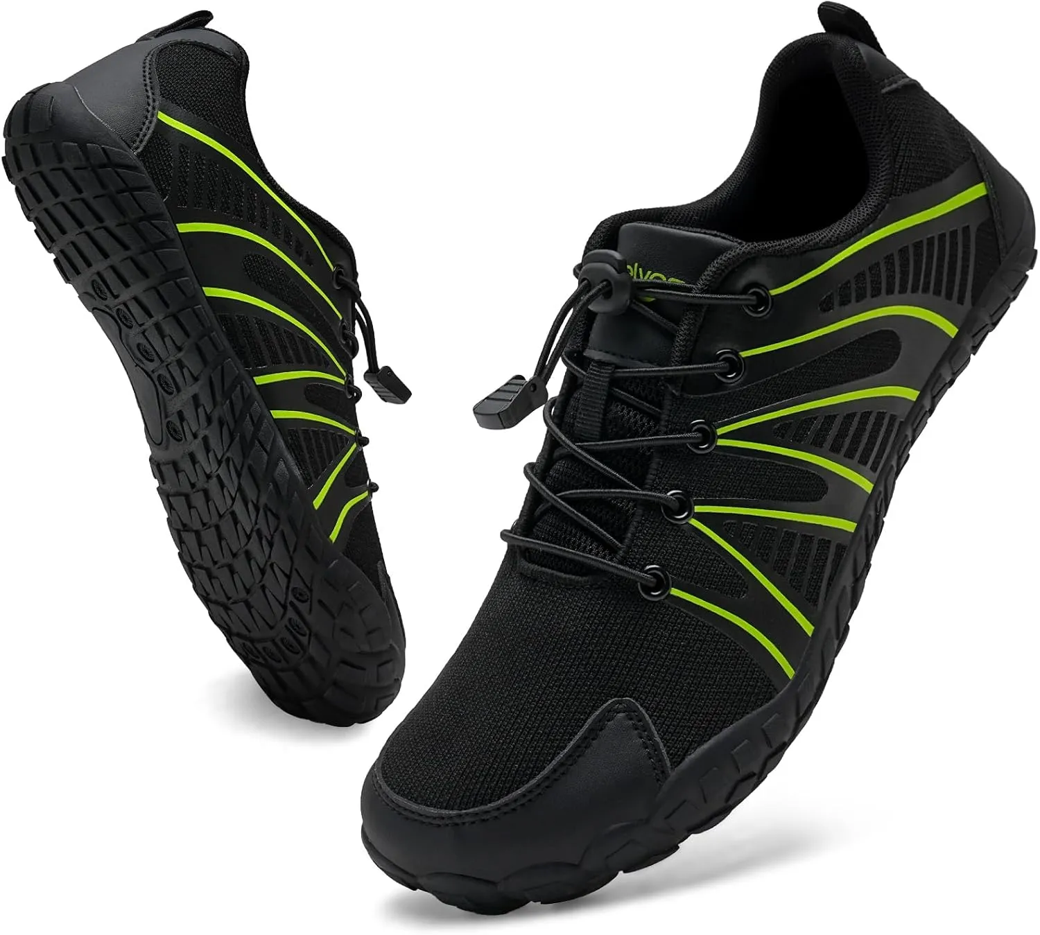 WateLves Barefoot Water Shoes Women Men Breathable Wide Width Toe Box Beach Walking Shoes Comfortable Slip On Minimalist Sneakers for Travel Hiking