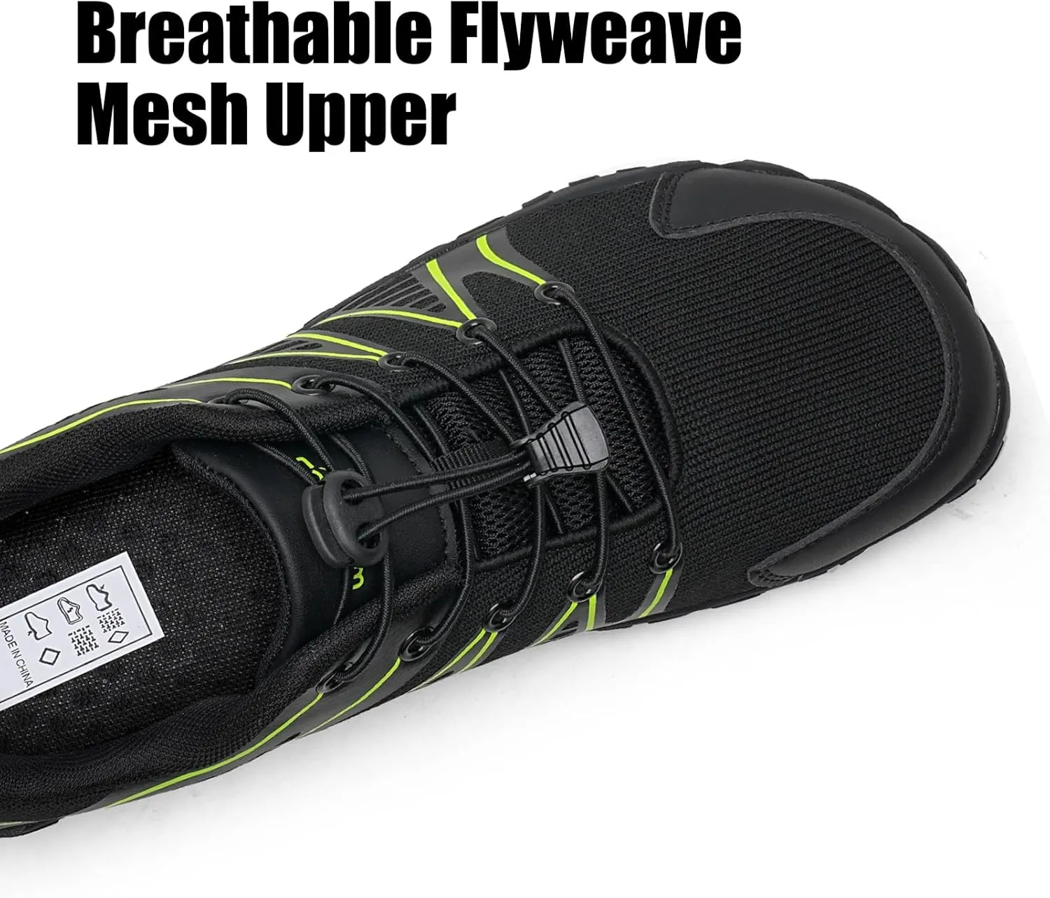 WateLves Barefoot Water Shoes Women Men Breathable Wide Width Toe Box Beach Walking Shoes Comfortable Slip On Minimalist Sneakers for Travel Hiking