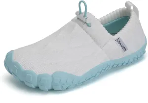 WateLves Kids Barefoot Water Shoes Boys Girls Breathable Wide Toe Slip On Beach Walking Shoes Toddler Swim Shoes Little Big Kid Minimalist Sneakers