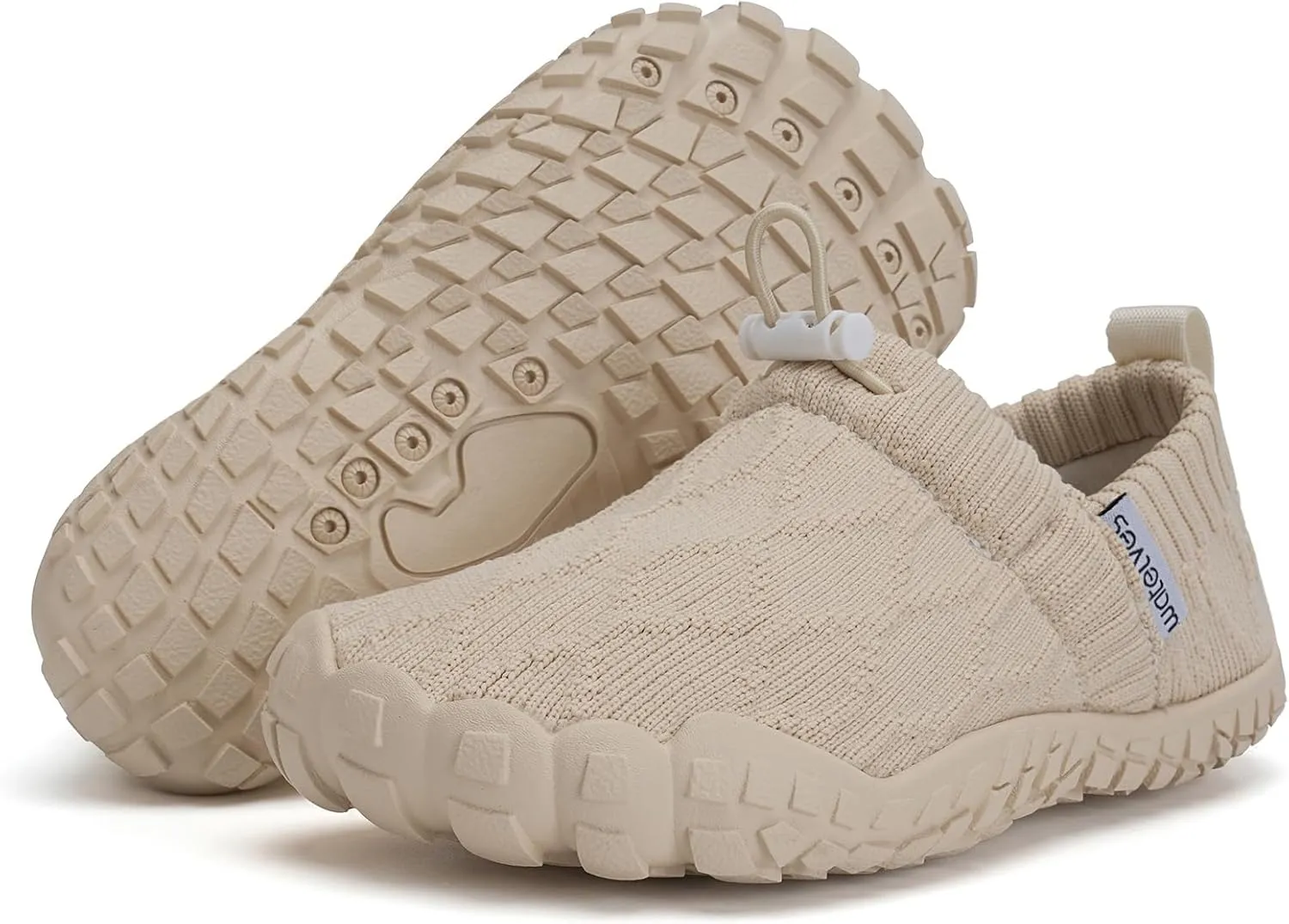 WateLves Kids Barefoot Water Shoes Boys Girls Breathable Wide Toe Slip On Beach Walking Shoes Toddler Swim Shoes Little Big Kid Minimalist Sneakers