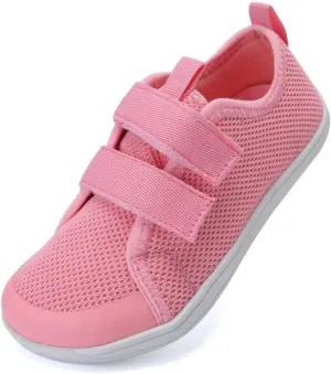 WateLves Toddler Little Kid Wide Barefoot The First Walking Shoes Girls Boys Breathable Lightweight Splay Naturally Minimalist Sneakers