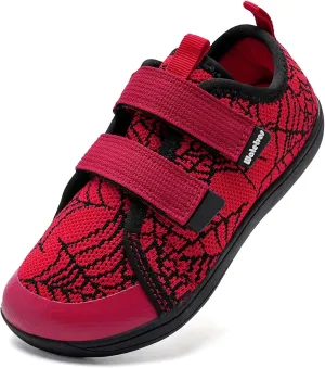 WateLves Toddler Little Kid Wide Barefoot The First Walking Shoes Girls Boys Breathable Lightweight Splay Naturally Minimalist Sneakers