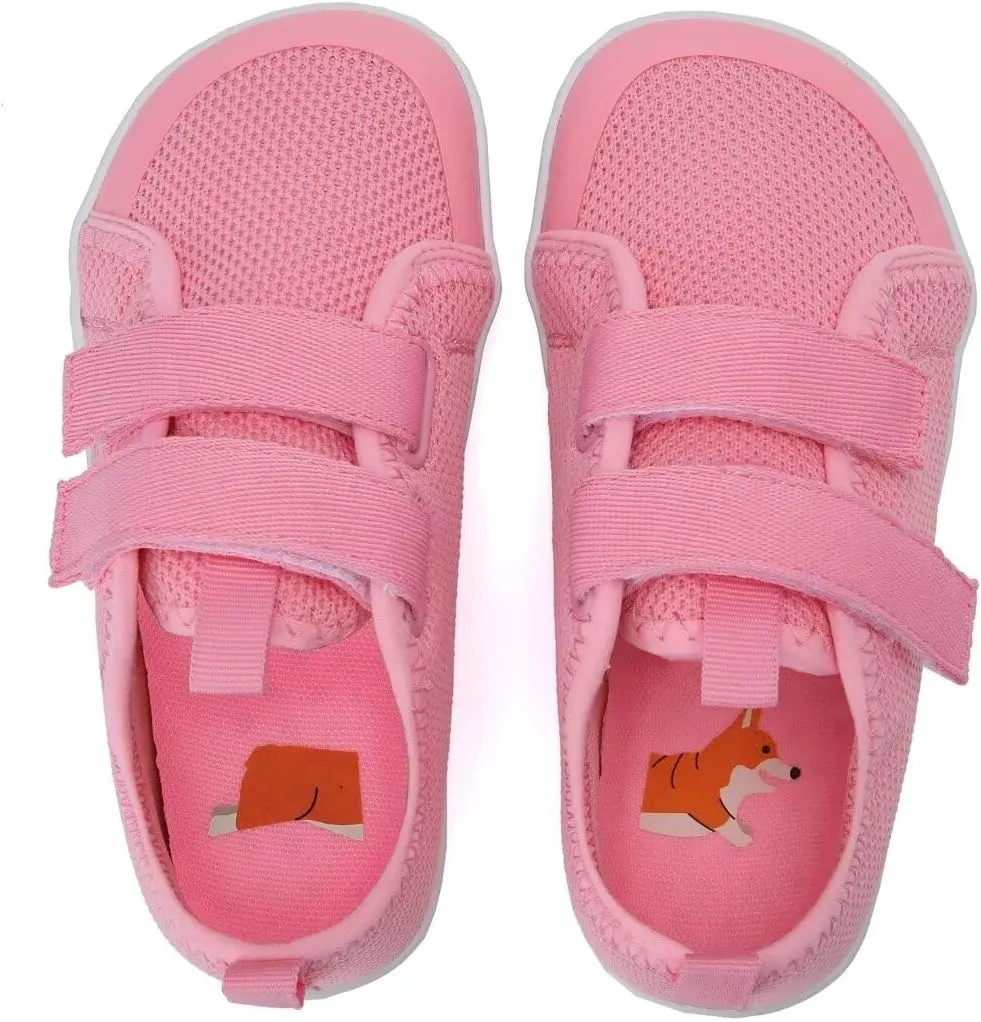 WateLves Toddler Little Kid Wide Barefoot The First Walking Shoes Girls Boys Breathable Lightweight Splay Naturally Minimalist Sneakers
