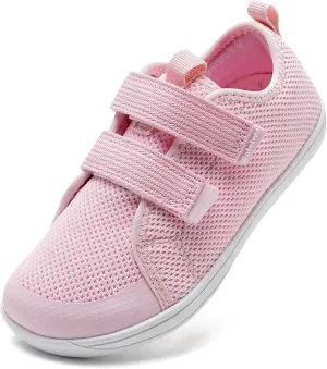 WateLves Toddler Little Kid Wide Barefoot The First Walking Shoes Girls Boys Breathable Lightweight Splay Naturally Minimalist Sneakers