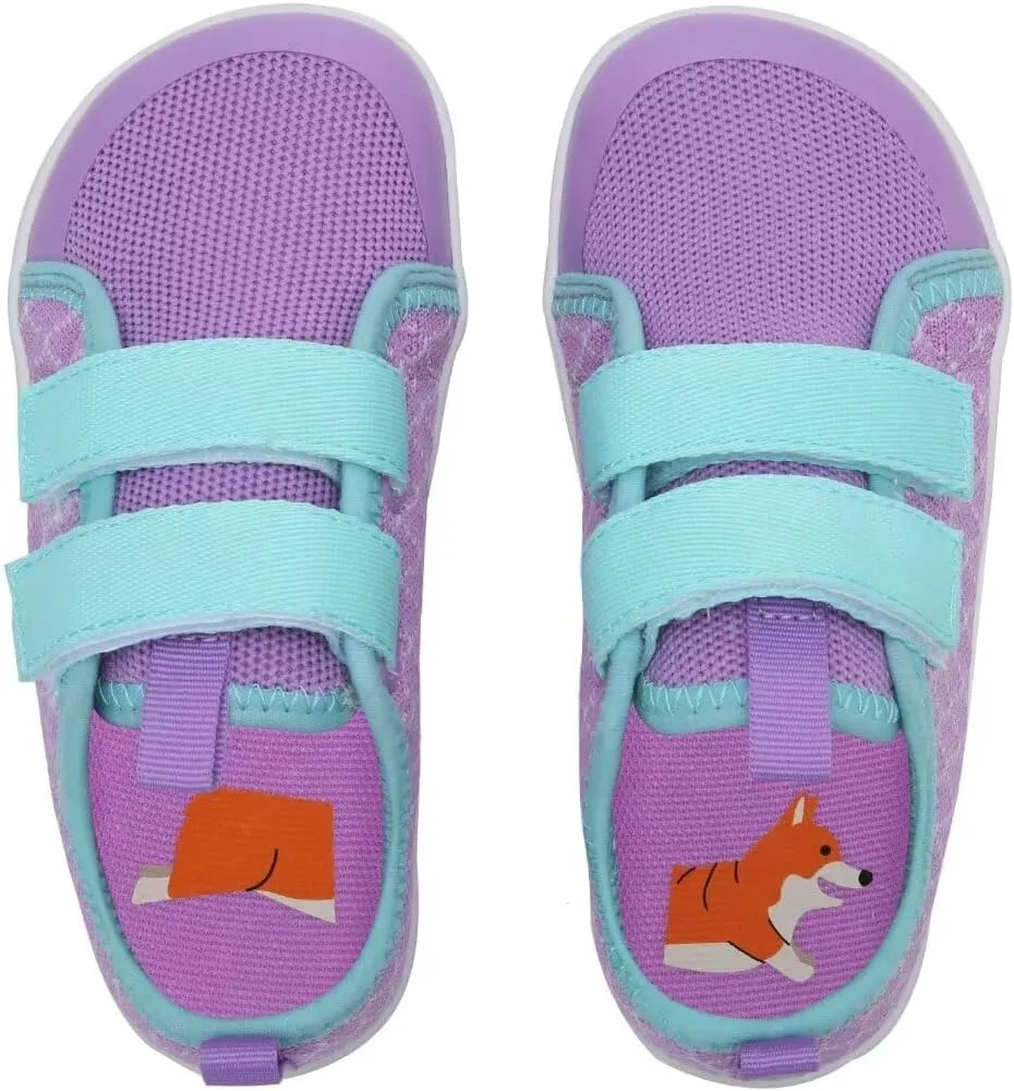 WateLves Toddler Little Kid Wide Barefoot The First Walking Shoes Girls Boys Breathable Lightweight Splay Naturally Minimalist Sneakers