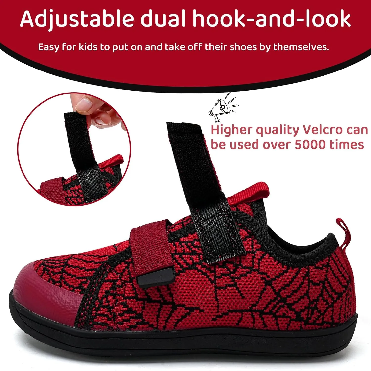 WateLves Toddler Little Kid Wide Barefoot The First Walking Shoes Girls Boys Breathable Lightweight Splay Naturally Minimalist Sneakers