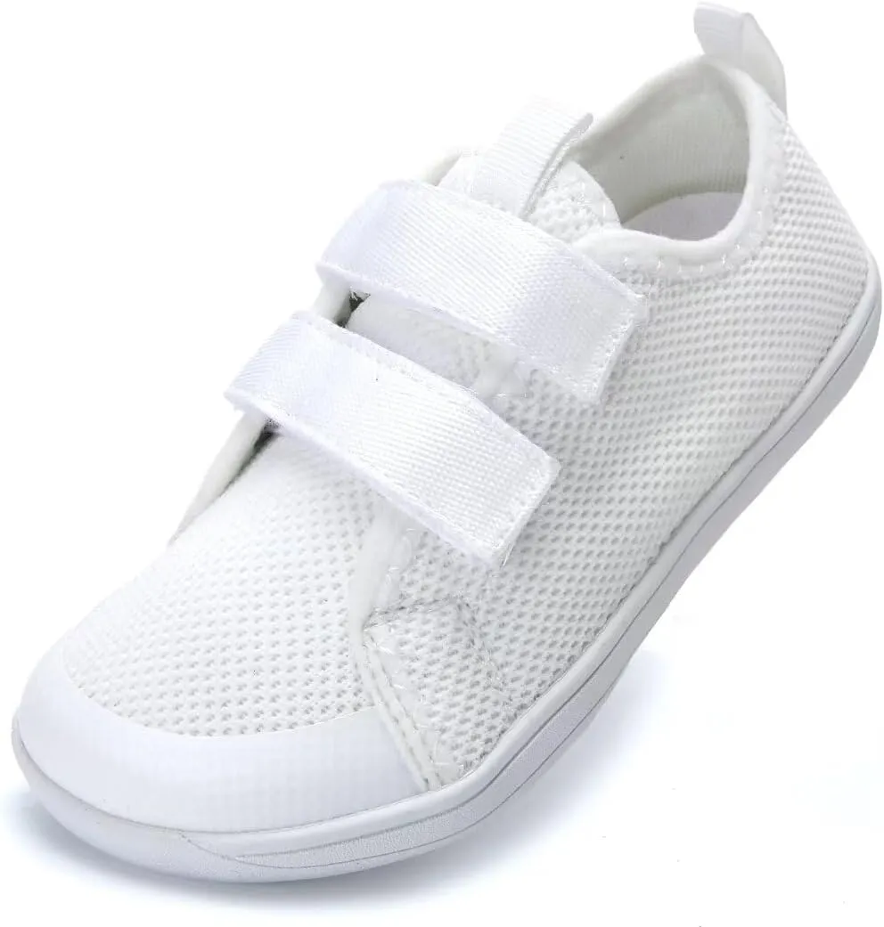 WateLves Toddler Little Kid Wide Barefoot The First Walking Shoes Girls Boys Breathable Lightweight Splay Naturally Minimalist Sneakers