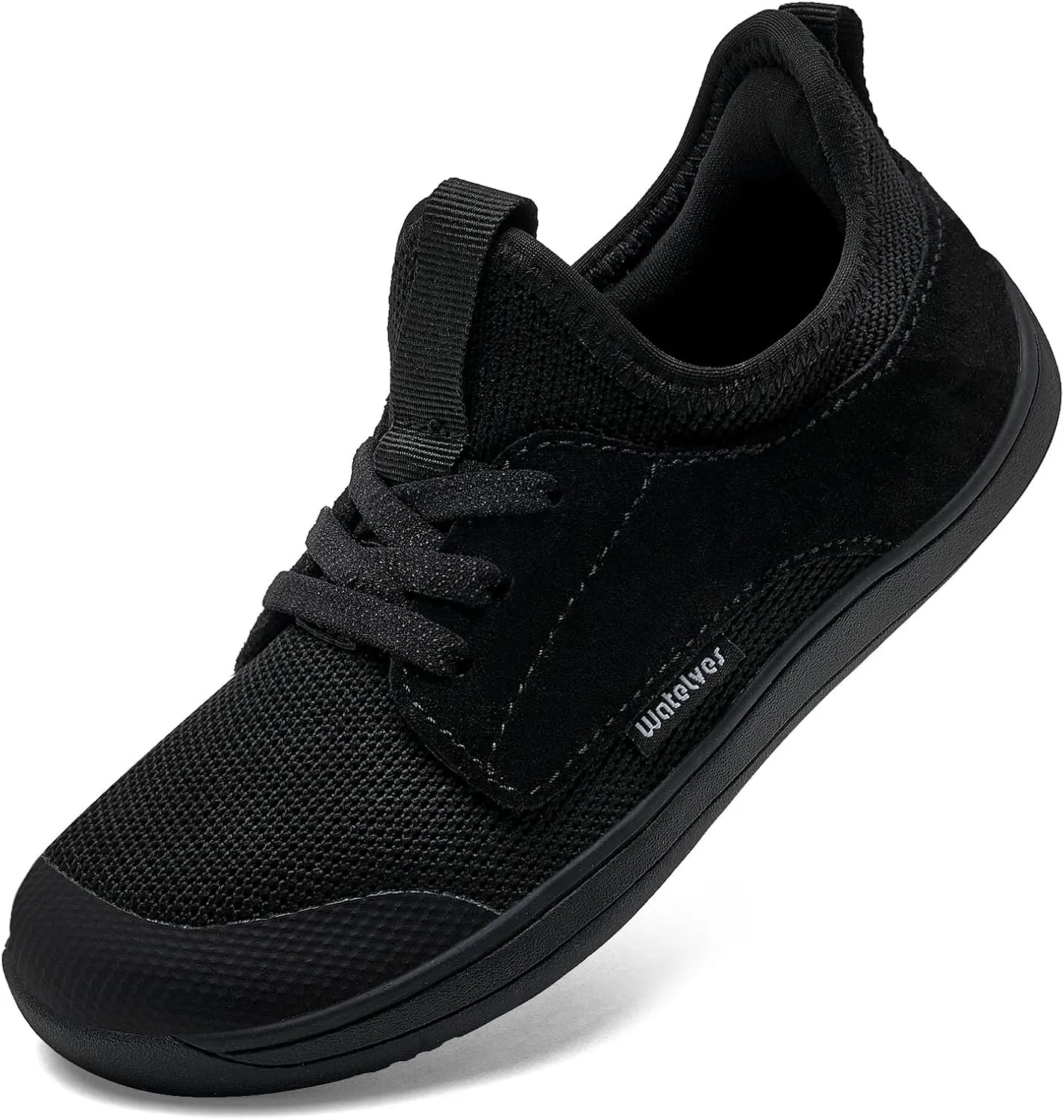 WateLves Toddler Little/Big Kid Wide Barefoot Shoes Boys Girls Minimalist Sneakers Splay Naturally Lightweight Breathable Running Tennis Shoes