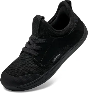 WateLves Toddler Little/Big Kid Wide Barefoot Shoes Boys Girls Minimalist Sneakers Splay Naturally Lightweight Breathable Running Tennis Shoes