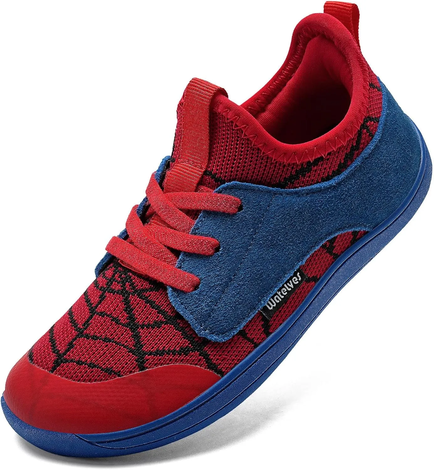 WateLves Toddler Little/Big Kid Wide Barefoot Shoes Boys Girls Minimalist Sneakers Splay Naturally Lightweight Breathable Running Tennis Shoes