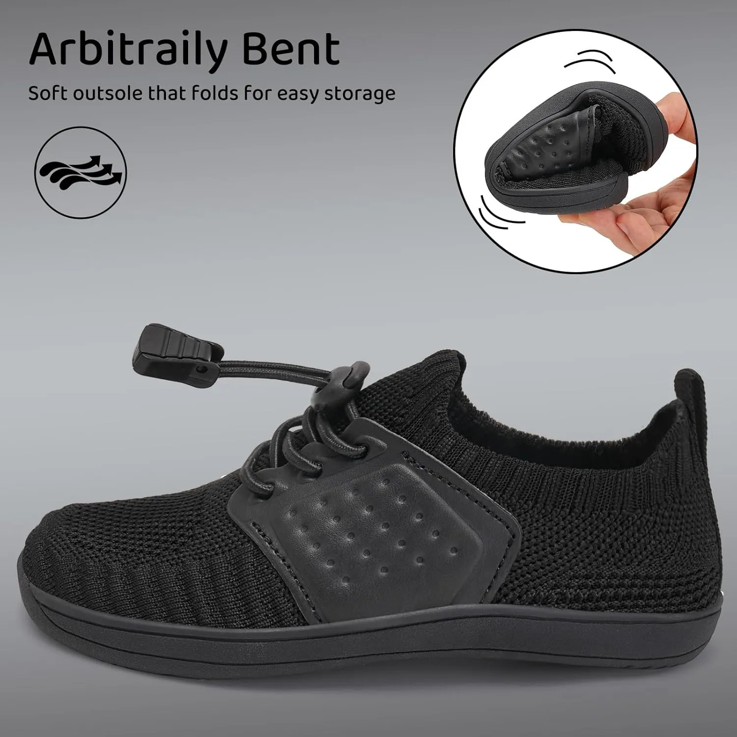 WateLves Water Shoes for Toddler Little Kid Minimalist Wide Barefoot Zero Drop Sole Splay Naturally Aqua Sneakers Boys Girls