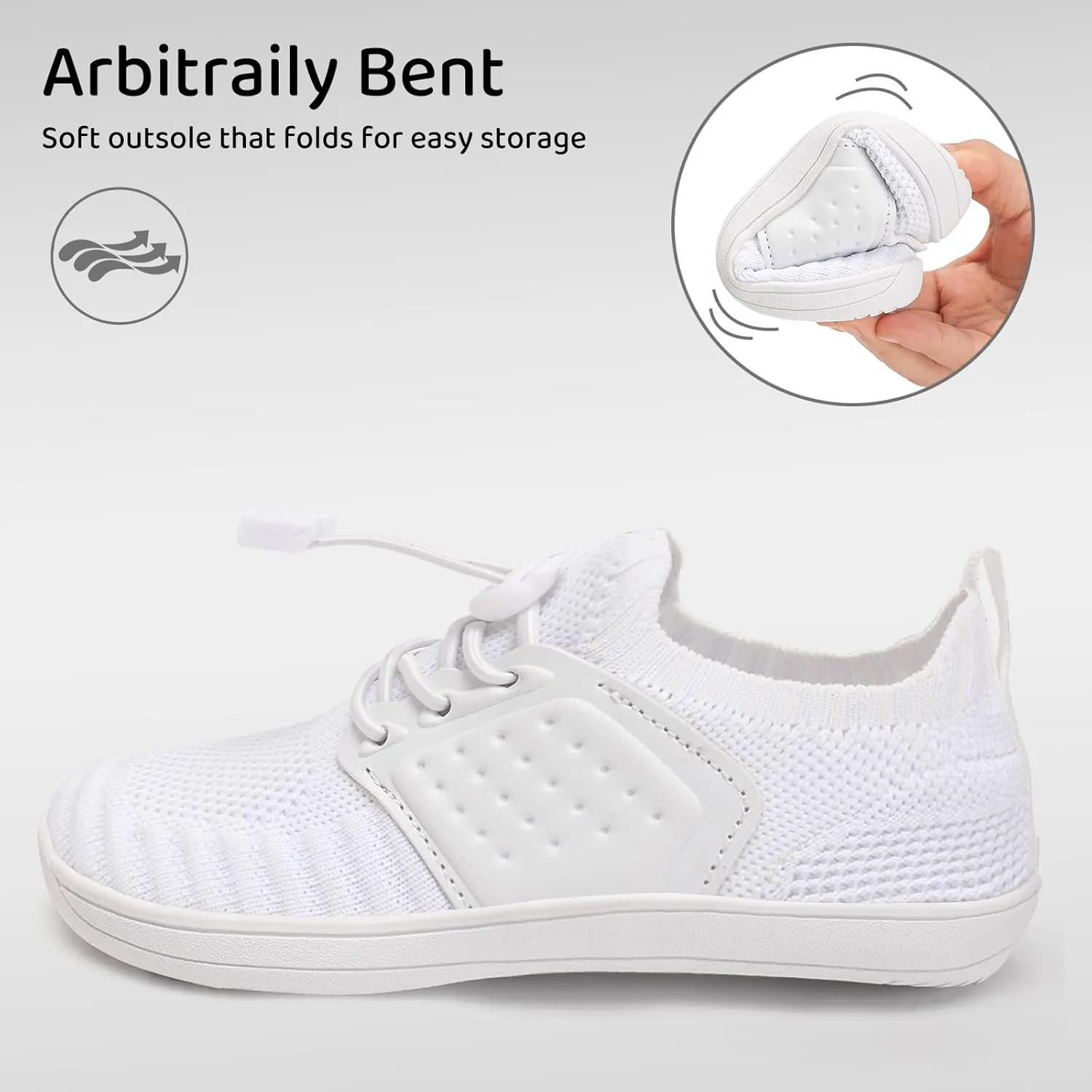 WateLves Water Shoes for Toddler Little Kid Minimalist Wide Barefoot Zero Drop Sole Splay Naturally Aqua Sneakers Boys Girls