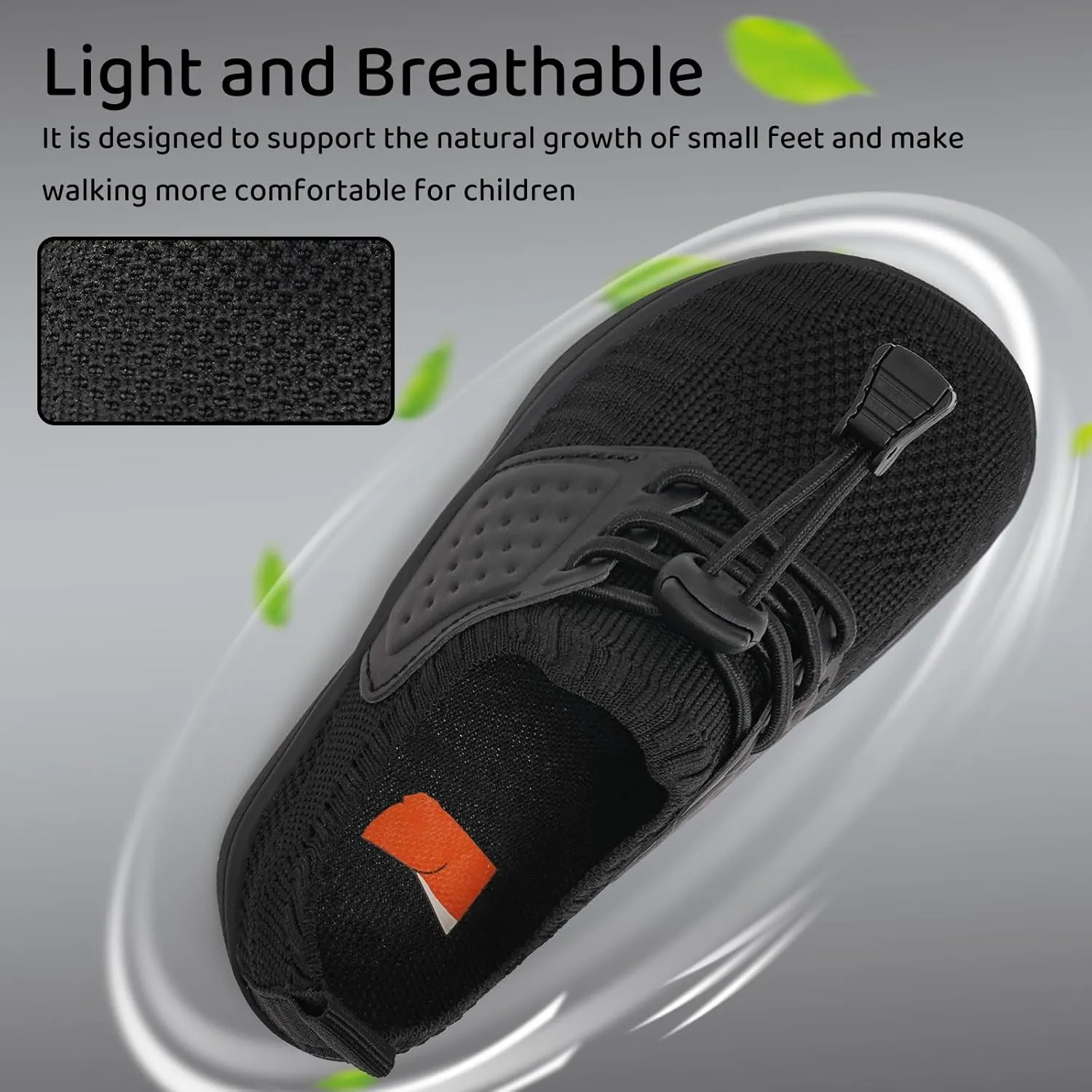 WateLves Water Shoes for Toddler Little Kid Minimalist Wide Barefoot Zero Drop Sole Splay Naturally Aqua Sneakers Boys Girls