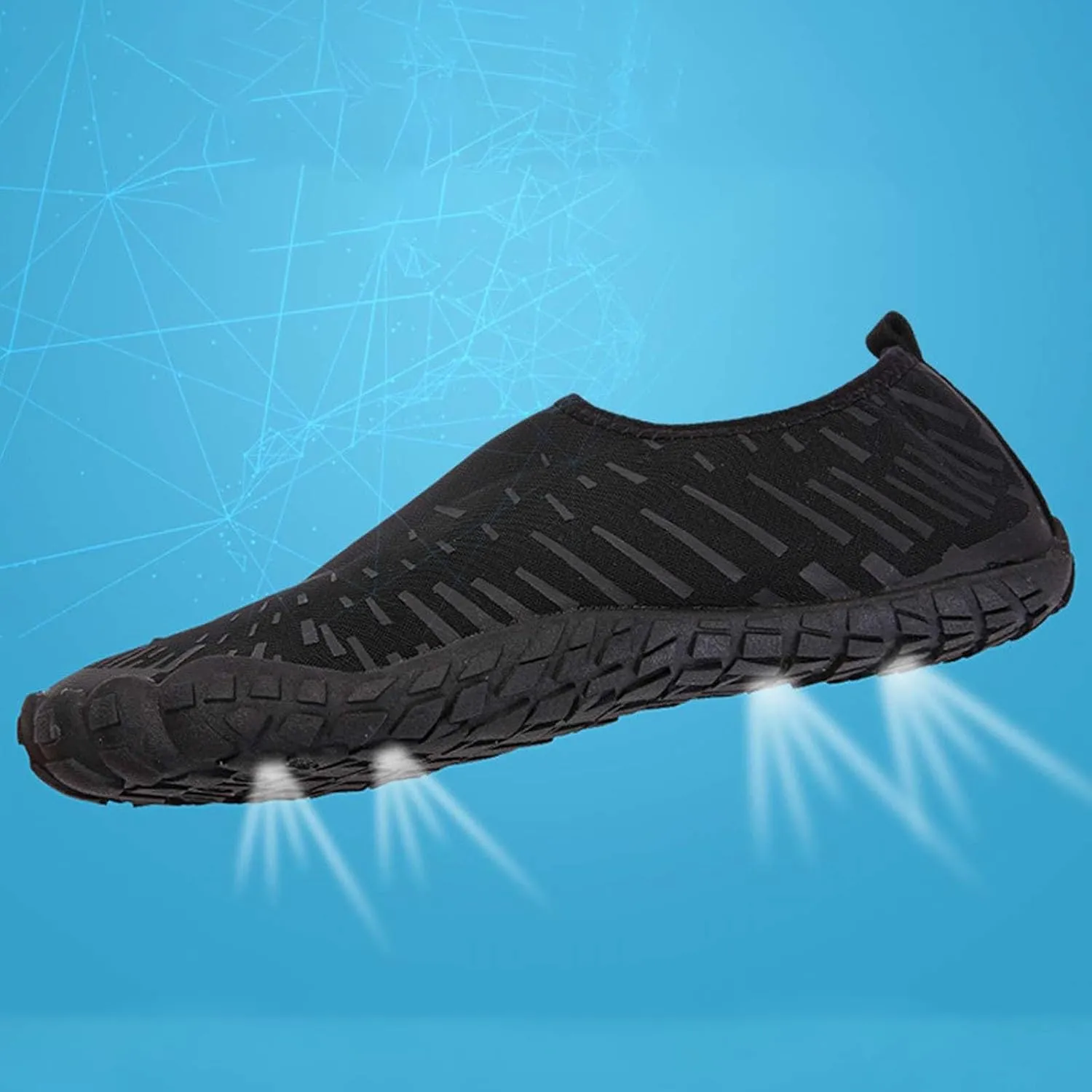 Water Shoes for Aqua Sports Quick Dry Barefoot Women Men Beach Swim Pool Surf Yoga Hiking Kayaking Lightweight Non Slip Outdoor