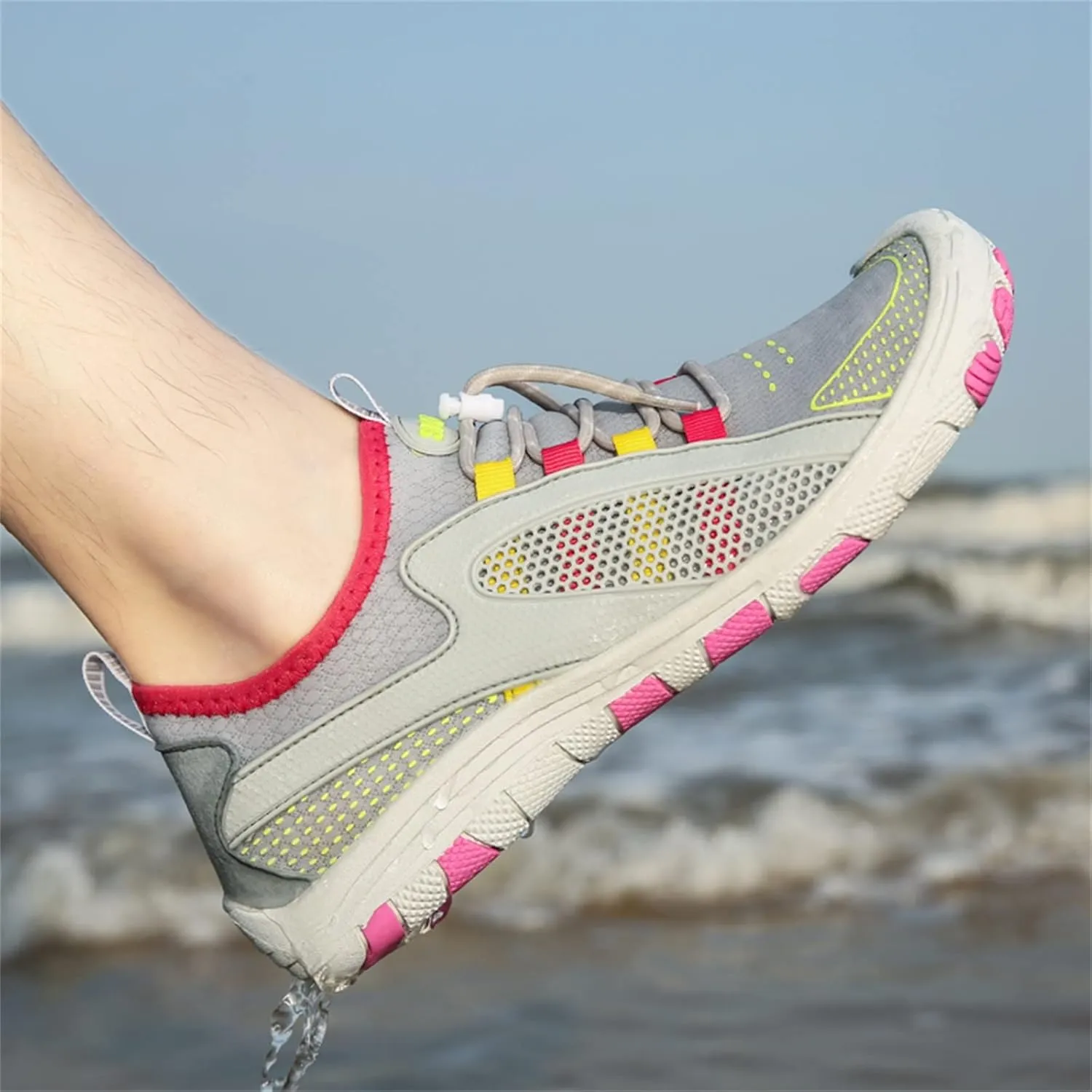 Water Shoes Men Wide Width Barefoot Aqua Socks Quick Dry Women Hiking Water Shoes Mens Water Shoes Wide Aqua Sports Outdoor Shoes for Pool Beach Surf Water Park Yoga