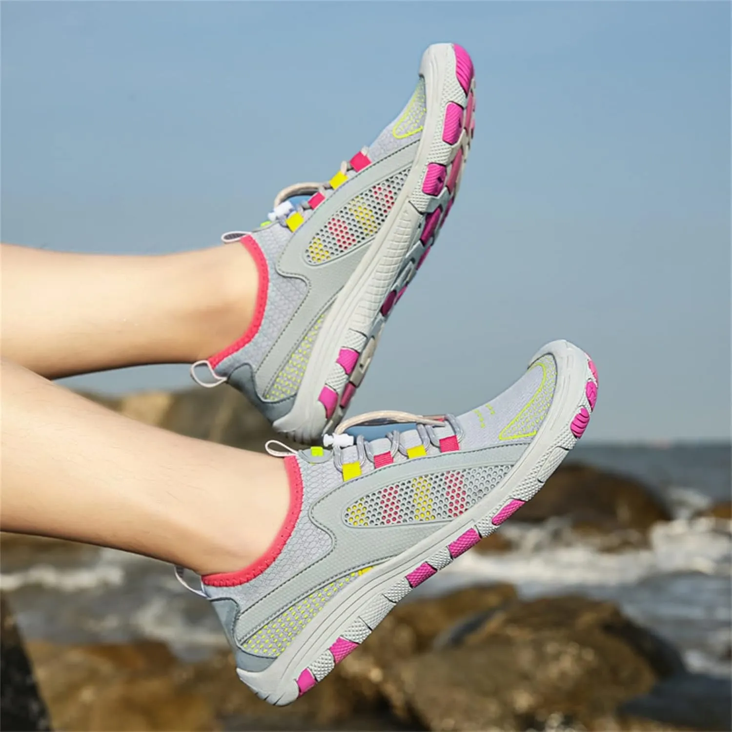 Water Shoes Men Wide Width Barefoot Aqua Socks Quick Dry Women Hiking Water Shoes Mens Water Shoes Wide Aqua Sports Outdoor Shoes for Pool Beach Surf Water Park Yoga