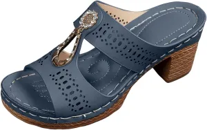 Wedge Heel Sandals for Women Dressy Casual Walking Shoes Comfortable Gladiator Sandals Summer Slip On Fashion Business Office Shoes Beach Vacation Platform Sandal