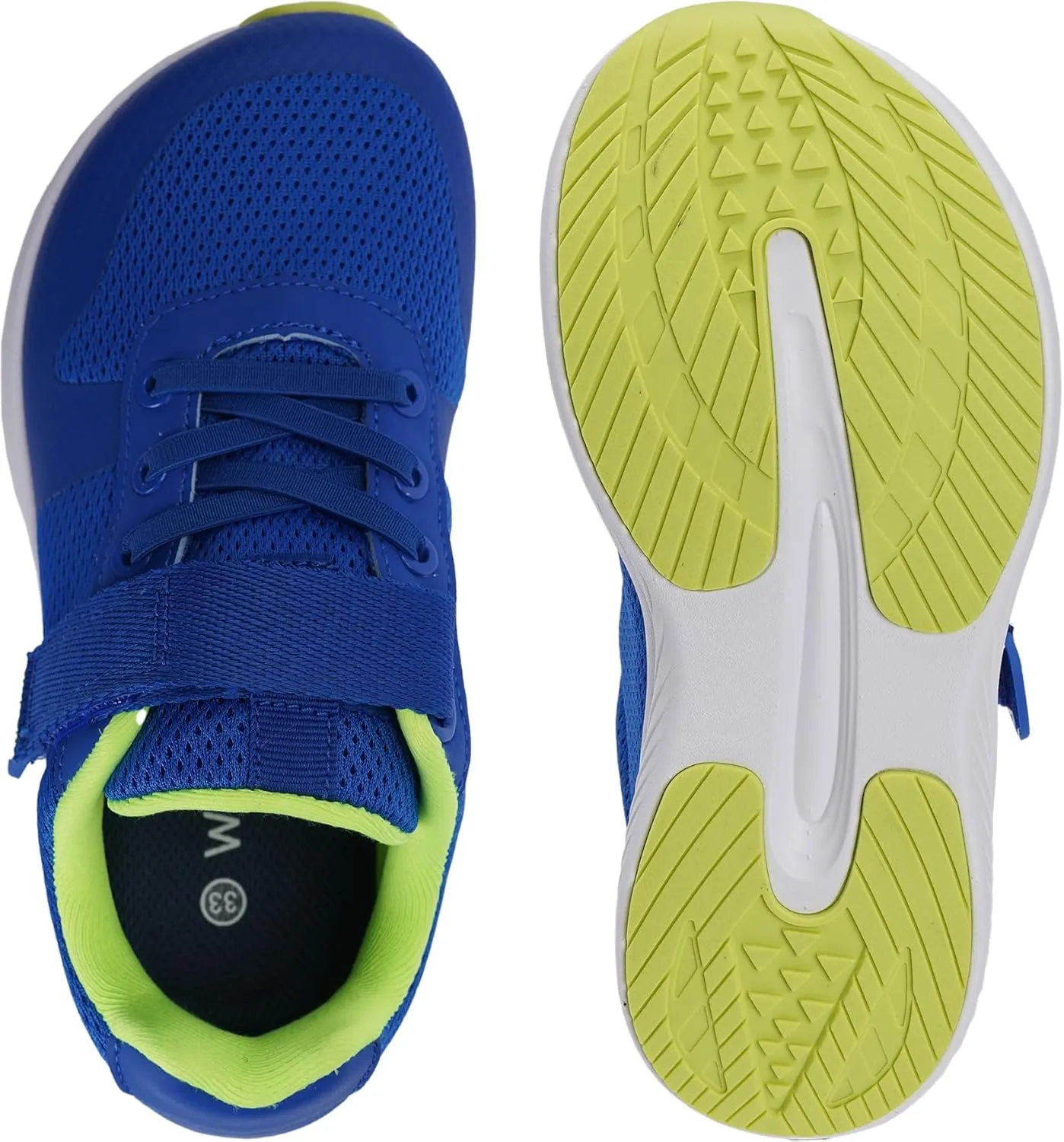 WHITIN Kids Wide Toe Box Running Tennis Shoes   Zero Drop Sole Sport Sneakers for Boys/Girls