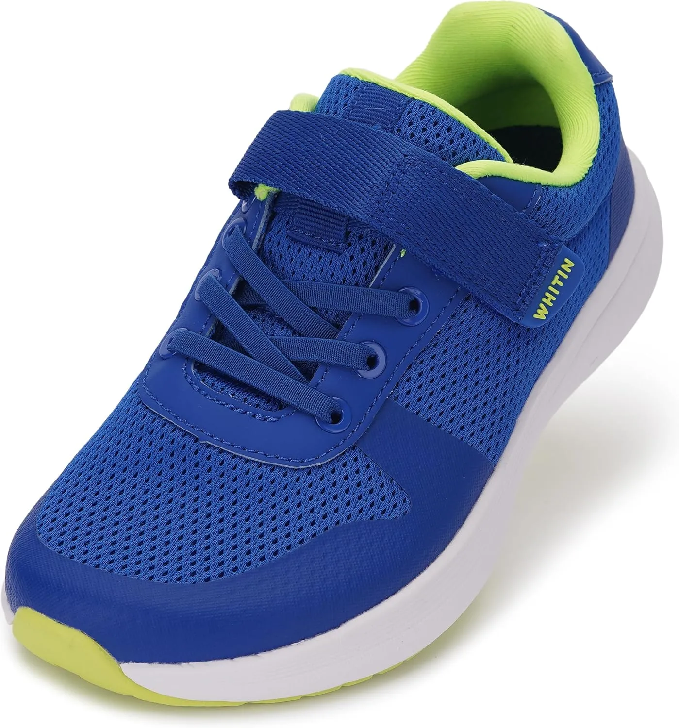 WHITIN Kids Wide Toe Box Running Tennis Shoes   Zero Drop Sole Sport Sneakers for Boys/Girls