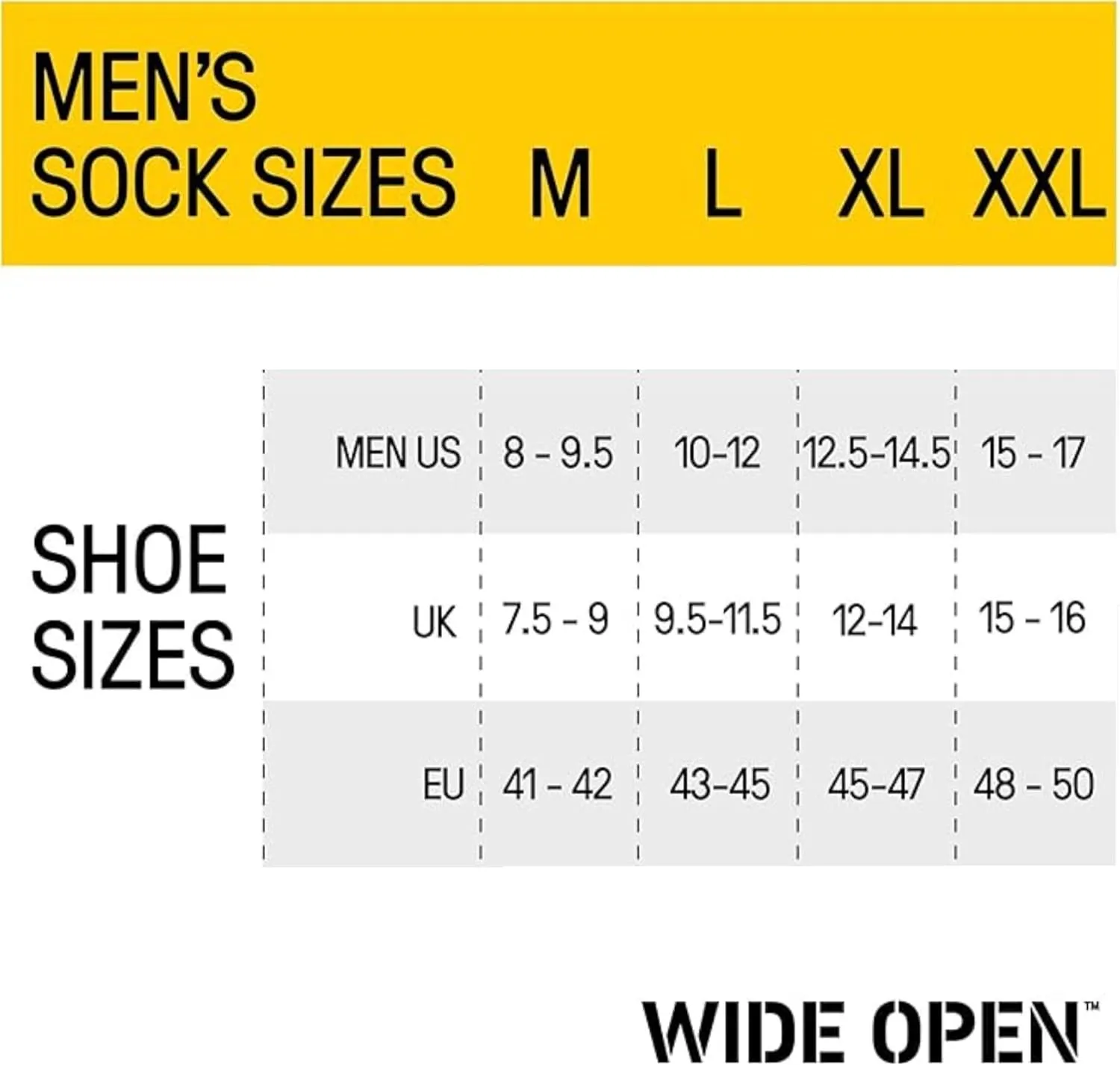 Wide Open Quarter Merino Wool Socks for Men Everyday Basic Wide Ankle Socks for Wide Feet (Style 9004)