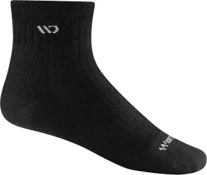 Wide Open Quarter Merino Wool Socks for Men Everyday Basic Wide Ankle Socks for Wide Feet (Style 9004)