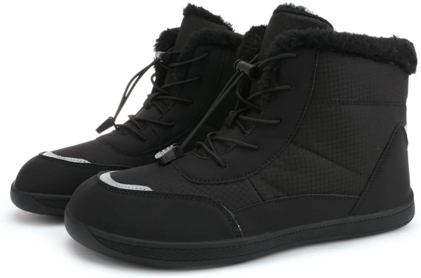 Winter Snow Boots Running Sneakers Non Slip Casual Barefoot Shoes Waterproof High Top for Travel Climbing Hiking