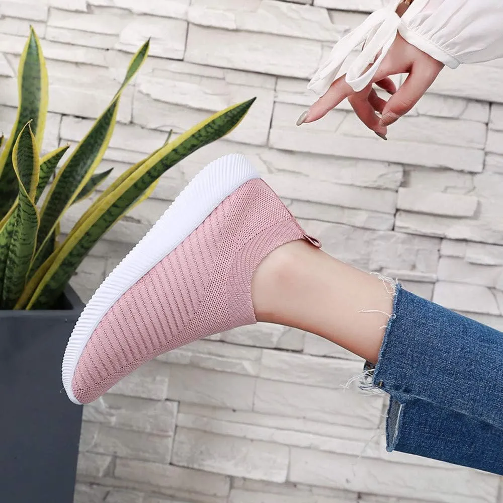 Women's Canvas Casual Shoes Dating Platform Slip-On High Top Sneakers Slip On Tennis Shoes Men Wide Toe Box Loafers Women Arch Support Sneakers for Women