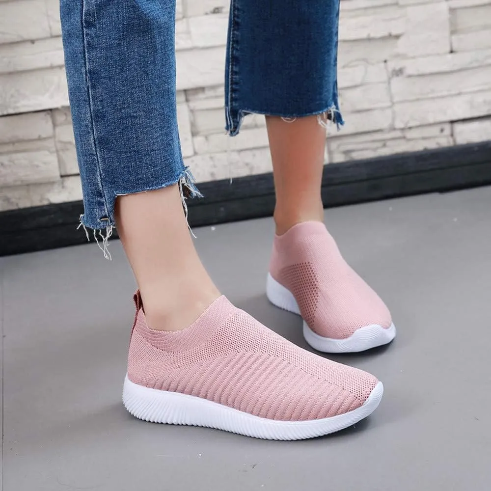 Women's Canvas Casual Shoes Dating Platform Slip-On High Top Sneakers Slip On Tennis Shoes Men Wide Toe Box Loafers Women Arch Support Sneakers for Women