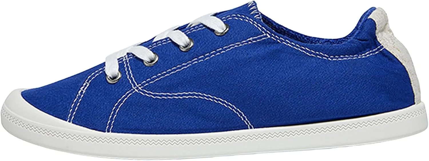 Women's Canvas Shoes Vulcanize Soft Ladies Autumn Loafers Flat Shoes Sneakers Casual Shoes for Girls Size 12