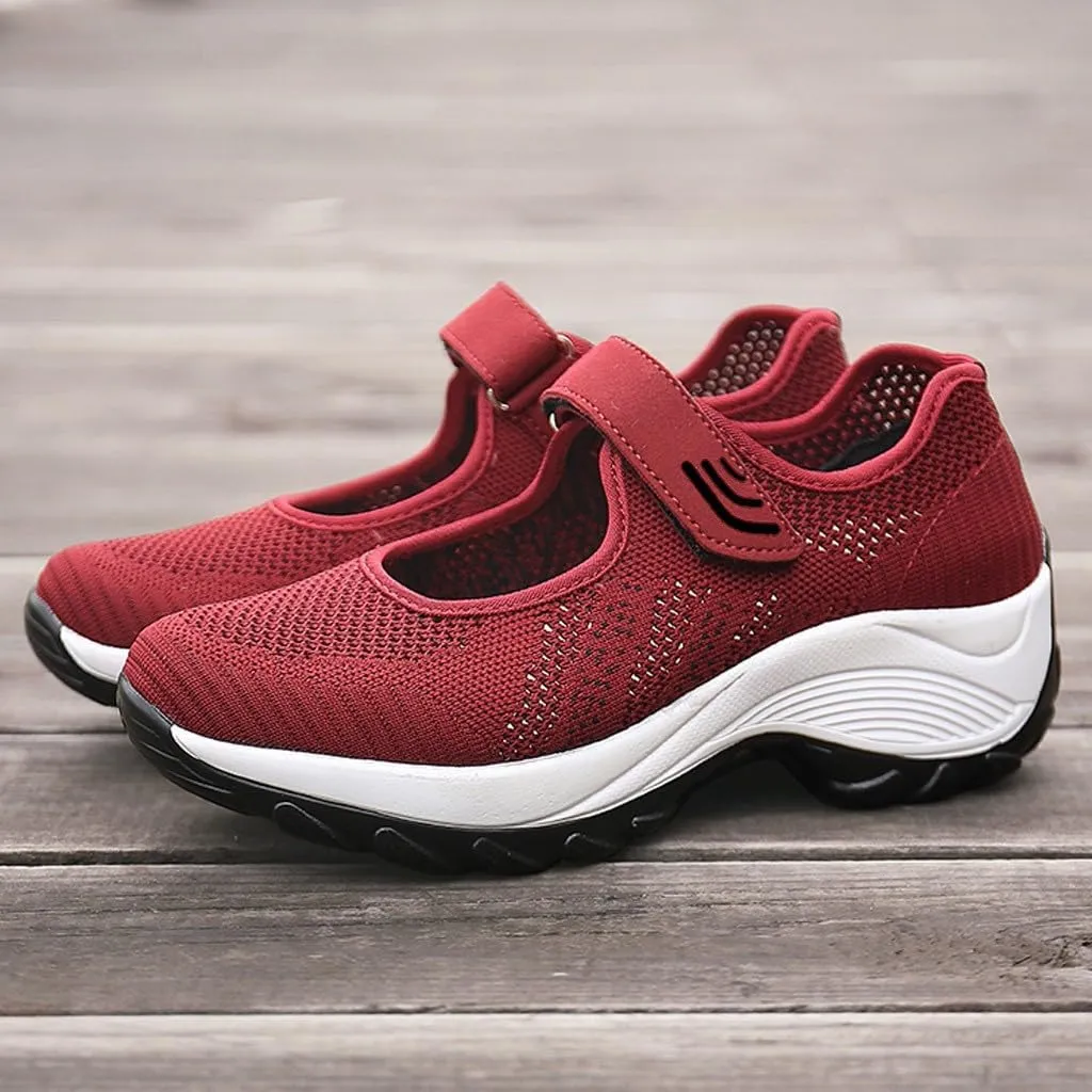Women's Fashion Sneaker Mesh Slip On Black Non Slip Shoes for Women Comfortable Trail Running Shoes Women Loafer Slides White Women Sneakers