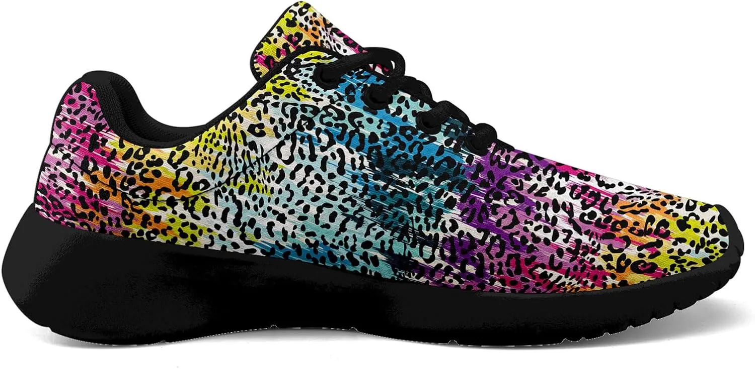 Women's Lightweight Mesh Walking Shoes – Colorful Fashion Sneakers with EVA Sole, Breathable Casual Athletic Design