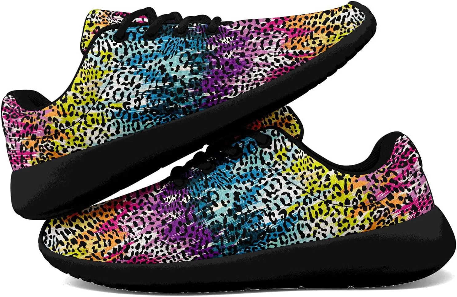 Women's Lightweight Mesh Walking Shoes – Colorful Fashion Sneakers with EVA Sole, Breathable Casual Athletic Design