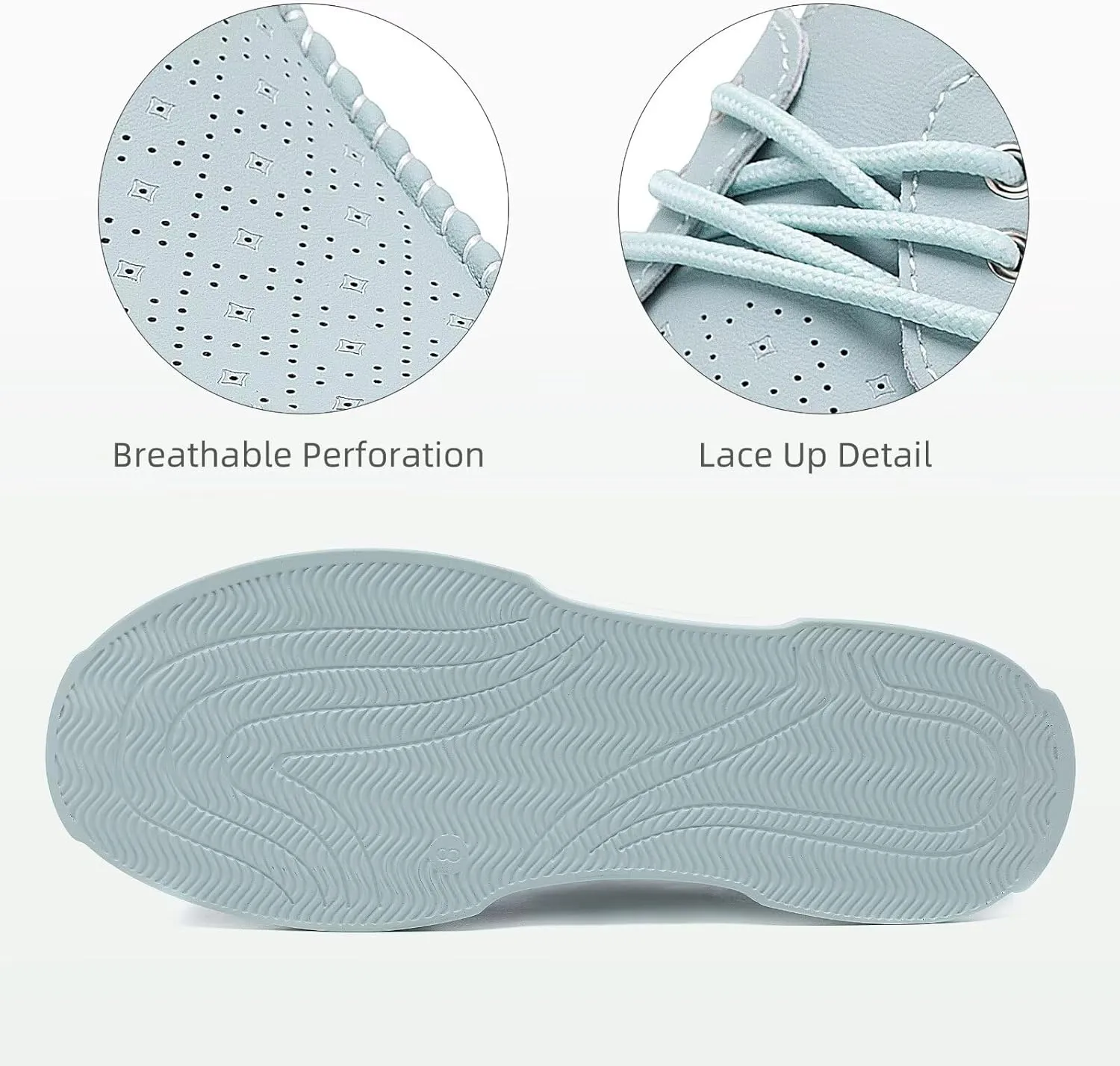 Women's Orthopedic Leather Dress Walking Shoes: Casual Sneakers with Arch Support for Plantar Fasciitis, Comfortable Supportive Shoes with Orthotic Insoles for Foot and Heel Pain