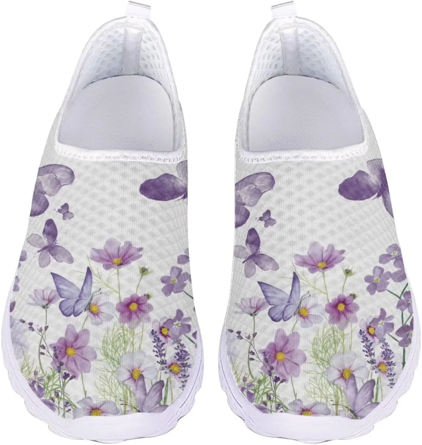 Womens Slip On Sneakers Women Walking Tennis Shoes Lightweight Casual Sneakers for Gym Travel Work Pregnant
