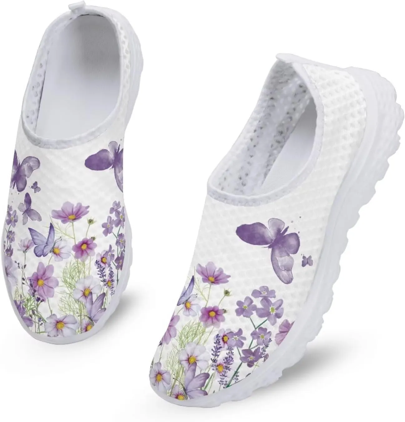 Womens Slip On Sneakers Women Walking Tennis Shoes Lightweight Casual Sneakers for Gym Travel Work Pregnant