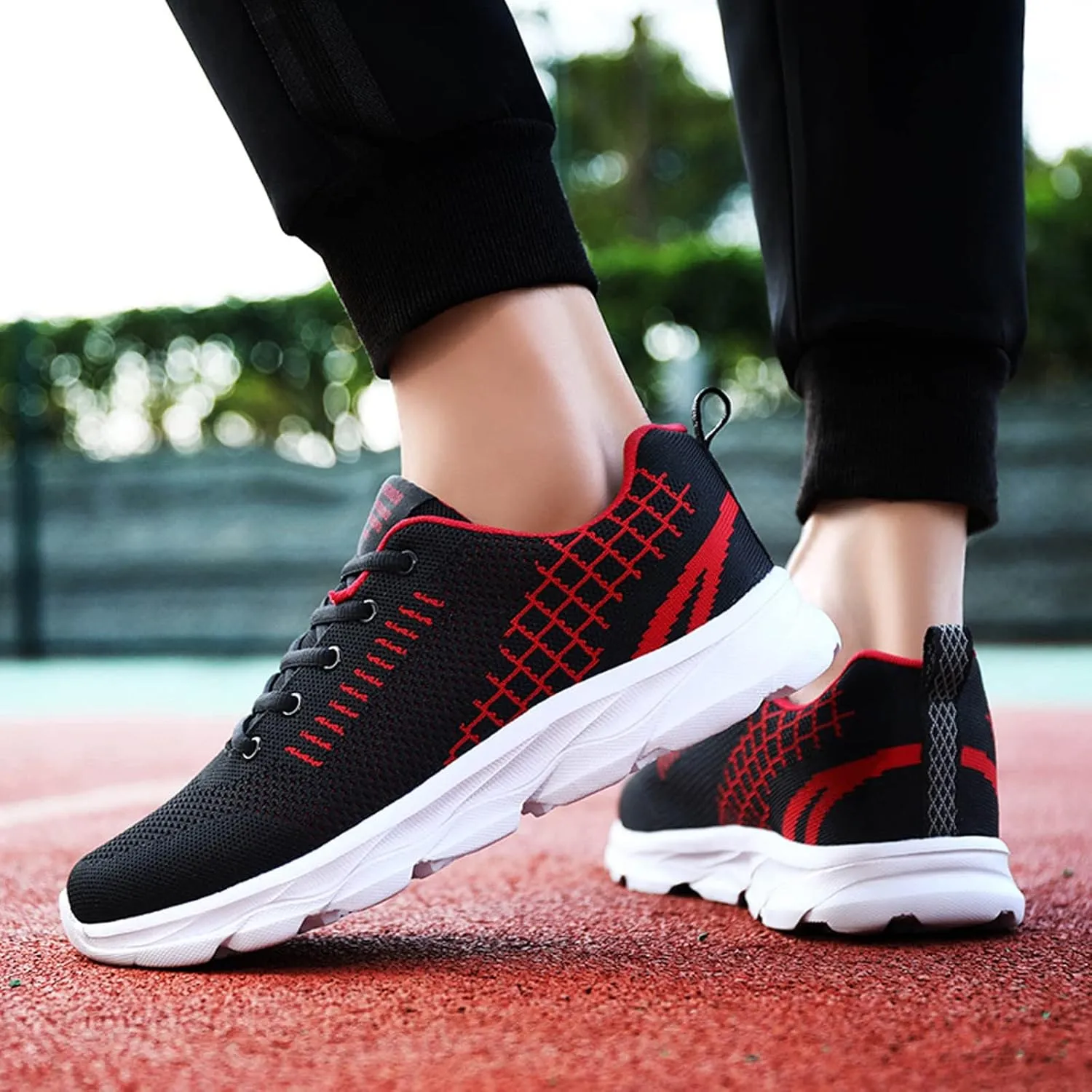Women's Sneakers Wide Lightweight Work Slip Resistant Breathable Wide Running Shoes for Women Black and White Womens Loafers Walking Sneakers for Women